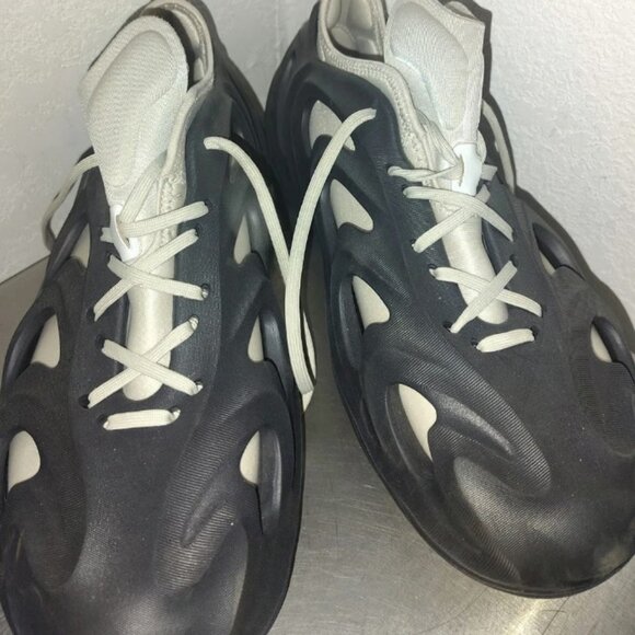 ADIDAS adiFOM Q Legend Ink Aluminum Men's Size 11.5 Athletic Tennis Shoes Laces - Picture 5 of 8